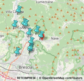 Mappa Via Industriale, 25075 Nave BS, Italia (3.61273)