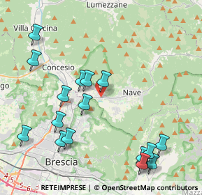 Mappa Via Industriale, 25075 Nave BS, Italia (4.82235)