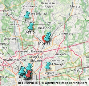 Mappa 20052 Monza MB, Italia (11.327)
