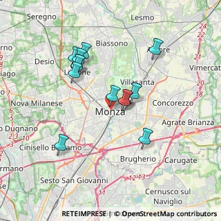 Mappa 20052 Monza MB, Italia (3.24769)