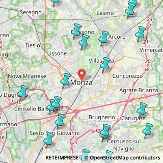 Mappa 20052 Monza MB, Italia (6.3255)