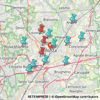 Mappa 20052 Monza MB, Italia (3.42385)