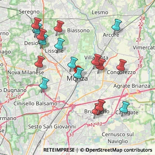 Mappa 20052 Monza MB, Italia (4.39778)