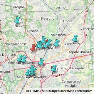 Mappa 20052 Monza MB, Italia (3.99118)