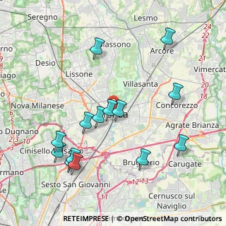 Mappa 20052 Monza MB, Italia (4.26786)