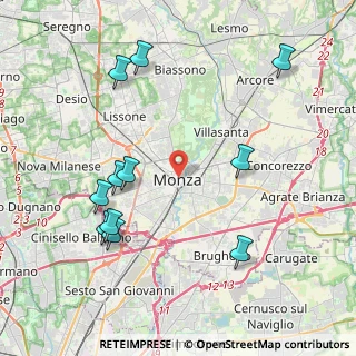 Mappa 20052 Monza MB, Italia (4.56182)