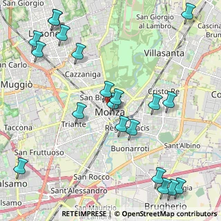 Mappa 20052 Monza MB, Italia (2.671)