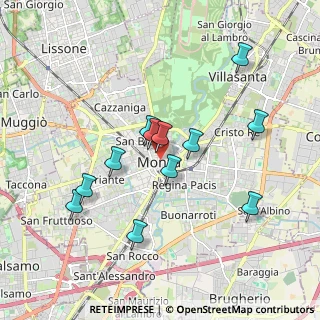 Mappa 20052 Monza MB, Italia (1.7)