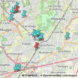 Mappa 20052 Monza MB, Italia (2.496)