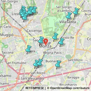 Mappa 20052 Monza MB, Italia (2.71947)