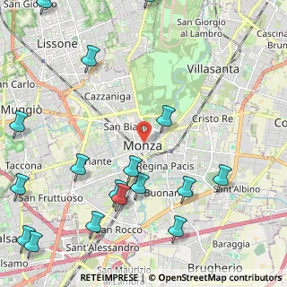 Mappa 20052 Monza MB, Italia (3.00118)