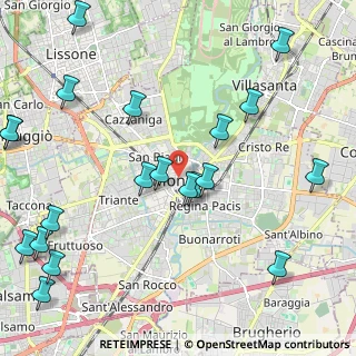 Mappa 20052 Monza MB, Italia (2.7775)