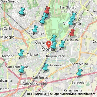 Mappa 20052 Monza MB, Italia (2.34063)