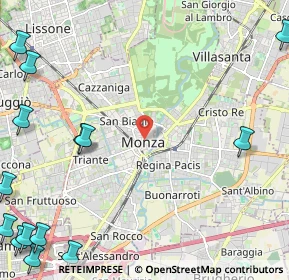 Mappa 20052 Monza MB, Italia (3.78933)