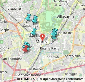 Mappa 20052 Monza MB, Italia (1.56273)