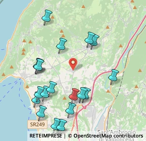 Mappa Località bran, 37013 Caprino veronese VR, Italia (4.644)