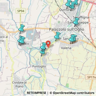 Mappa Via Per Palazzolo Sull'Oglio, 25037 Pontoglio BS, Italia (2.46083)