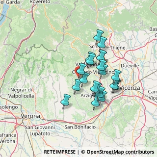 Mappa Via Papa Giovanni XXIII, 36070 San Pietro Mussolino VI, Italia (11.06)