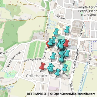 Mappa Via San Vito, 25060 Collebeato BS, Italia (0.16667)
