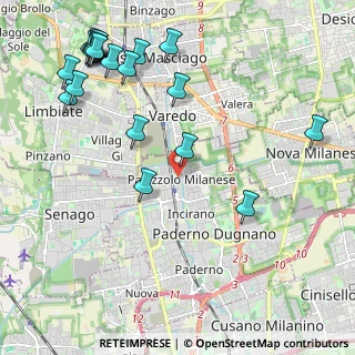 Mappa 20030 Paderno Dugnano MI, Italia (2.7105)