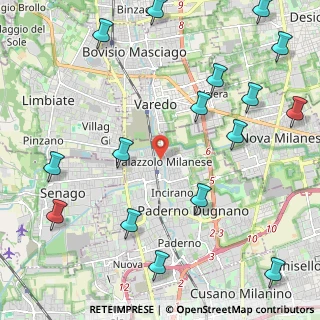 Mappa 20030 Paderno Dugnano MI, Italia (2.92)