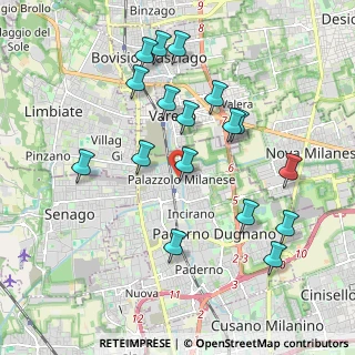 Mappa 20030 Paderno Dugnano MI, Italia (1.99471)