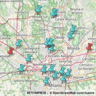Mappa 20030 Paderno Dugnano MI, Italia (9.972)