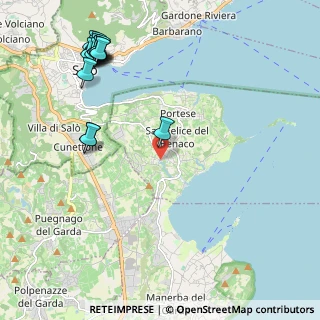 Mappa Via Garibaldi, 25010 San Felice del Benaco BS, Italia (2.75)
