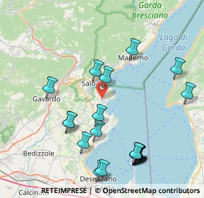 Mappa Via Garibaldi, 25010 San Felice del Benaco BS, Italia (9.118)