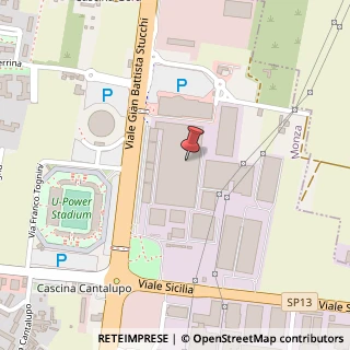 Mappa Viale Gian Battista Stucchi, 66, 20900 Monza, Monza e Brianza (Lombardia)
