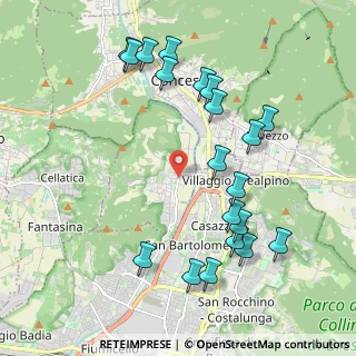 Mappa Via Quaglieni, 25060 Collebeato BS, Italia (2.227)
