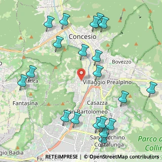 Mappa Via Quaglieni, 25060 Collebeato BS, Italia (2.628)