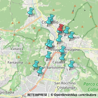 Mappa Via Quaglieni, 25060 Collebeato BS, Italia (1.65188)