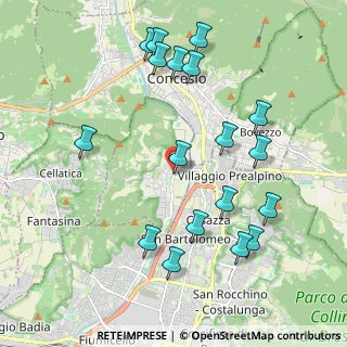 Mappa Via Quaglieni, 25060 Collebeato BS, Italia (2.21056)