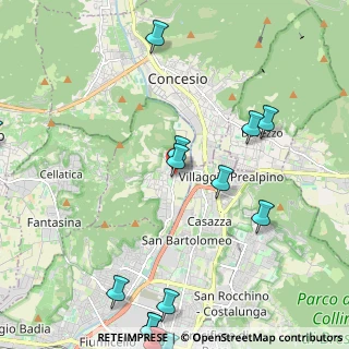 Mappa Via Quaglieni, 25060 Collebeato BS, Italia (3.05933)