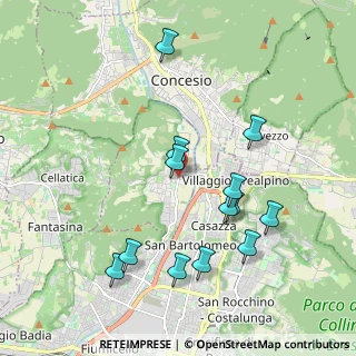 Mappa CAP, 25060 Collebeato BS, Italia (1.97615)
