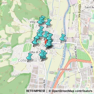 Mappa Via Quaglieni, 25060 Collebeato BS, Italia (0.2665)