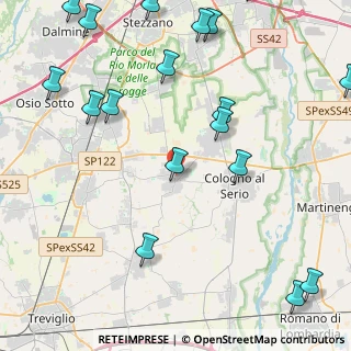 Mappa Spirano, 24050 Spirano BG, Italia (6.284)