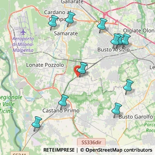 Mappa Via delle Margherite, 20020 Magnago MI, Italia (5.17818)