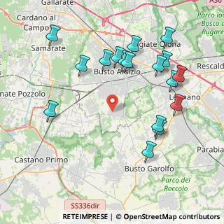 Mappa Via Angera, 21052 Busto Arsizio VA, Italia (4.40353)