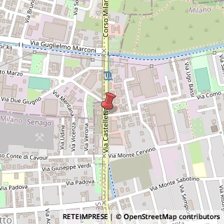 Mappa Via castelletto 22, 20037 Paderno Dugnano, Milano (Lombardia)