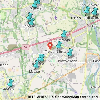 Mappa Via Giuseppe Verdi, 20060 Trezzano Rosa MI, Italia (2.80333)