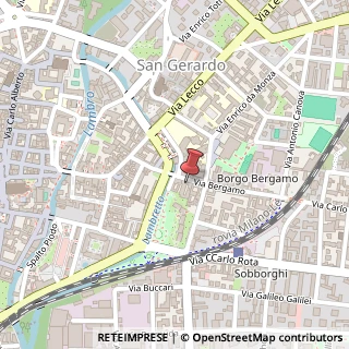 Mappa Via Bergamo, 6, 20900 Monza, Monza e Brianza (Lombardia)