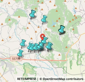 Mappa Strada Baretto, 13836 Cossato BI, Italia (2.99789)