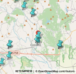 Mappa Strada Baretto, 13836 Cossato BI, Italia (6.0885)