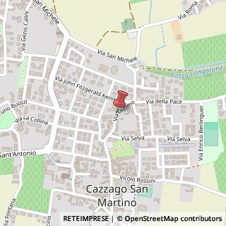 Mappa Via duomo 30, 25046 Cazzago San Martino, Brescia (Lombardia)
