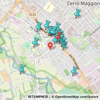Mappa Via Magenta, 20028 San Vittore Olona MI, Italia (0.372)