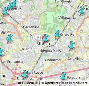 Mappa Via Italia, 20874 Monza MB, Italia (3.27417)