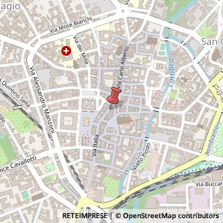 Mappa Via Italia, 3, 20874 Busnago, Monza e Brianza (Lombardia)