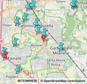 Mappa Vicolo Mario Giudici, 21042 Caronno Pertusella VA, Italia (2.70571)